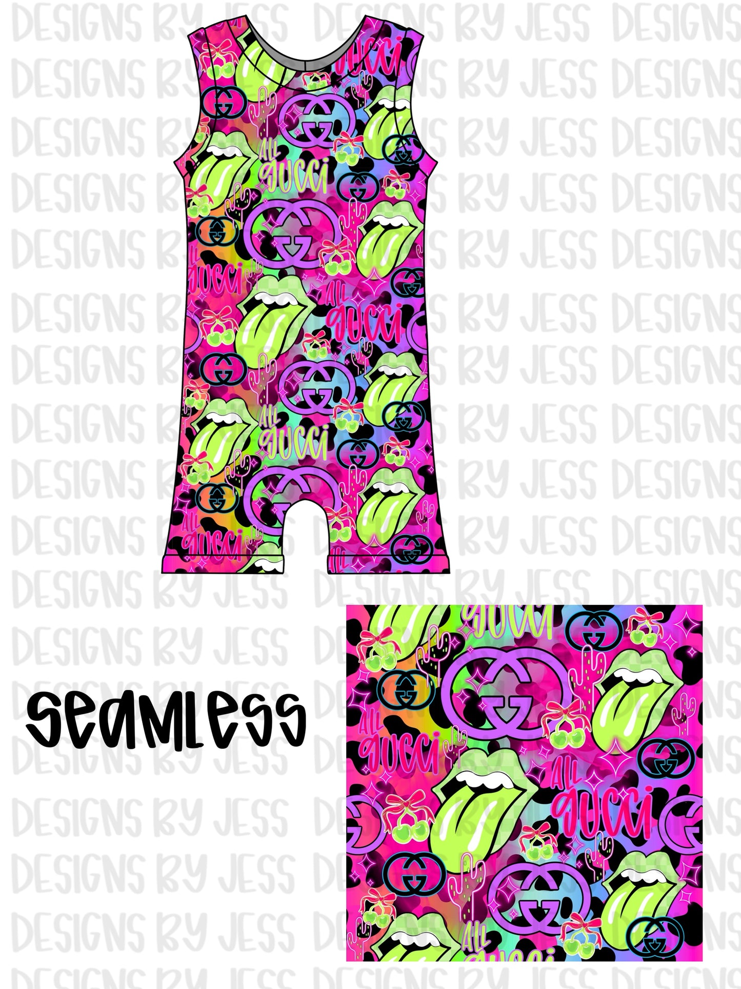 GC neon stones mash seamless