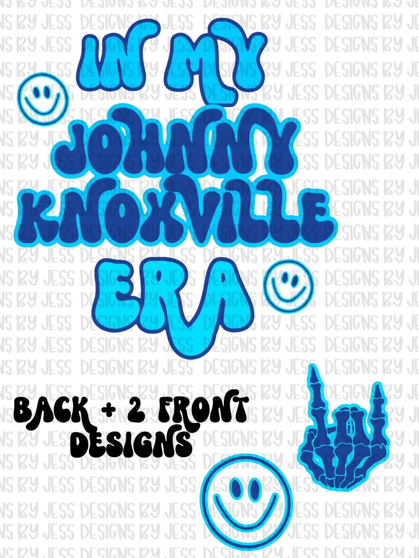 Johnny K era blue PNGs