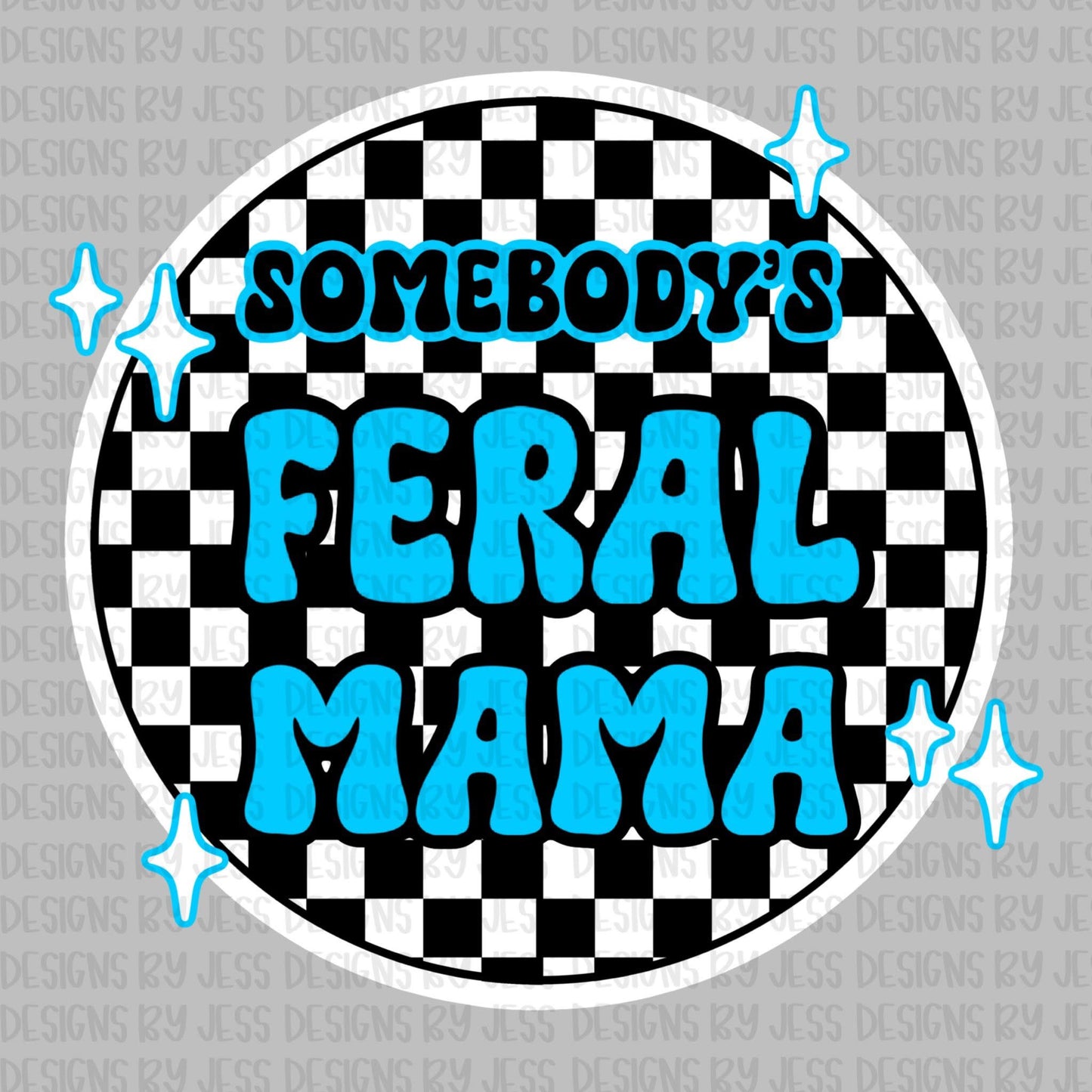 Feral blue PNGs