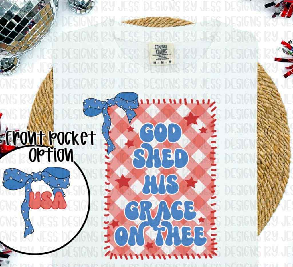 God Shed his Grace FOJ PNG
