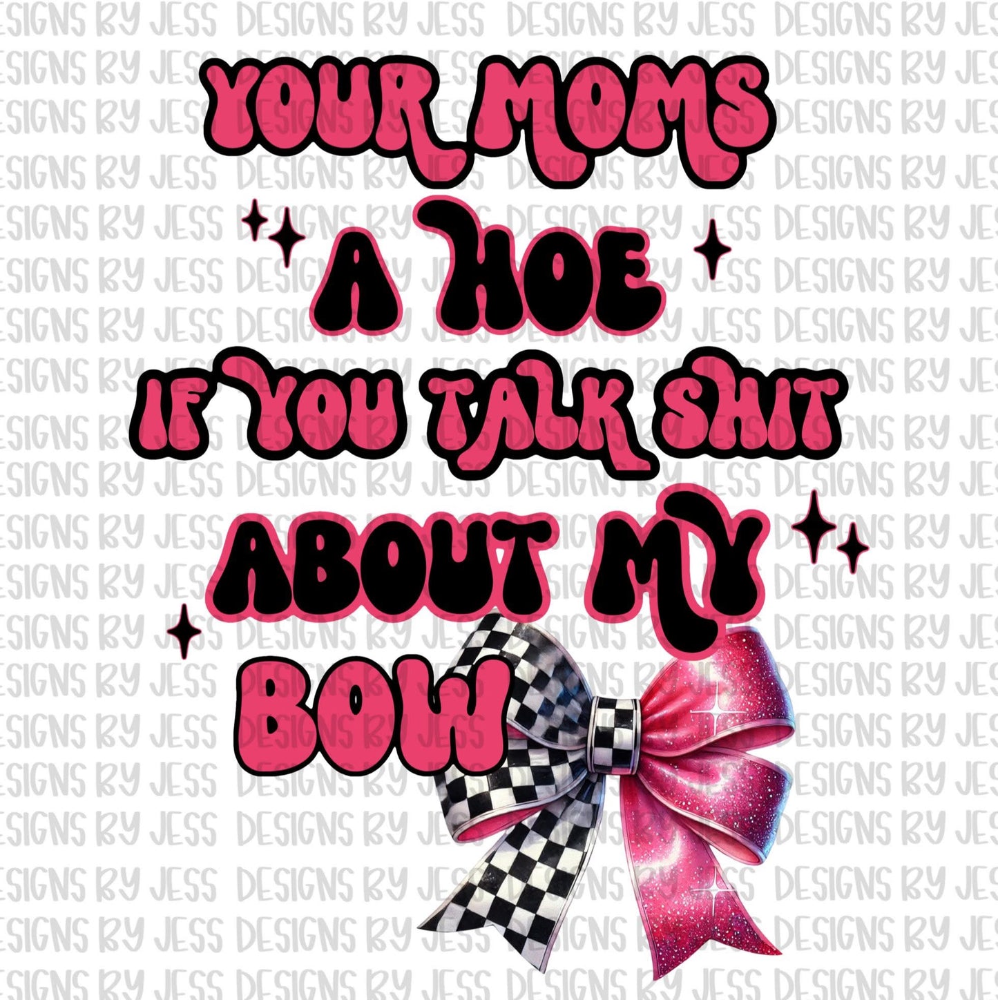 Moms a hoe checks png