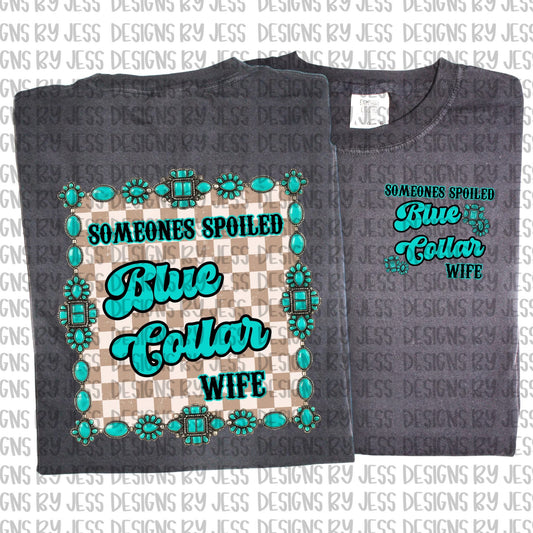 Soiled BC wife turquoise png