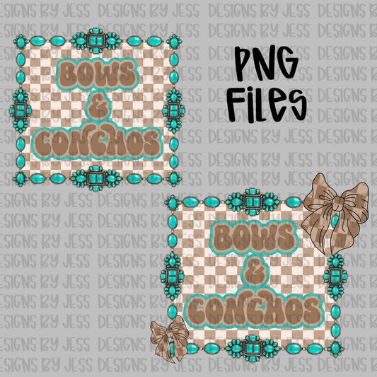 Bows & conchos png