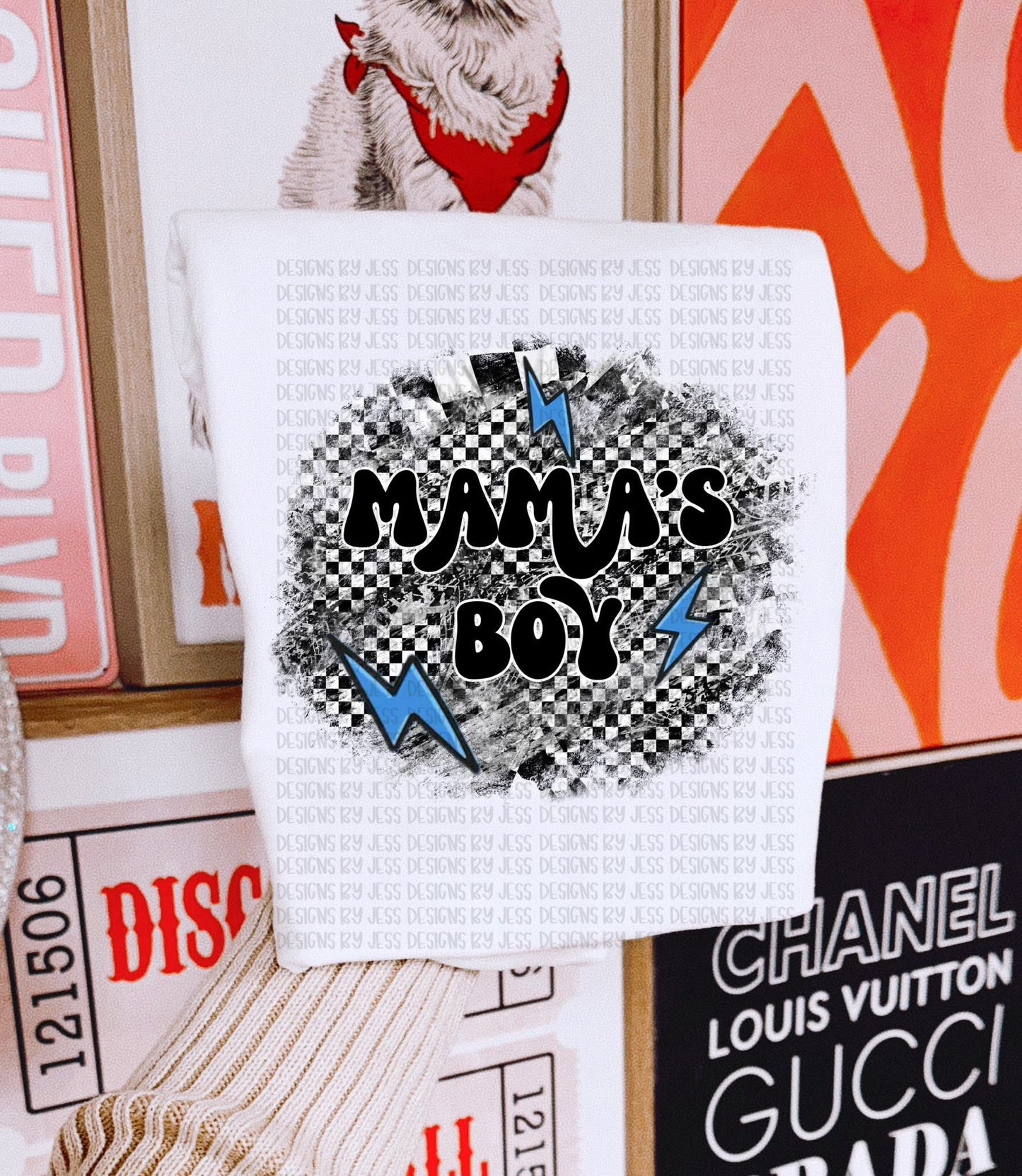 Mamas boy checks png