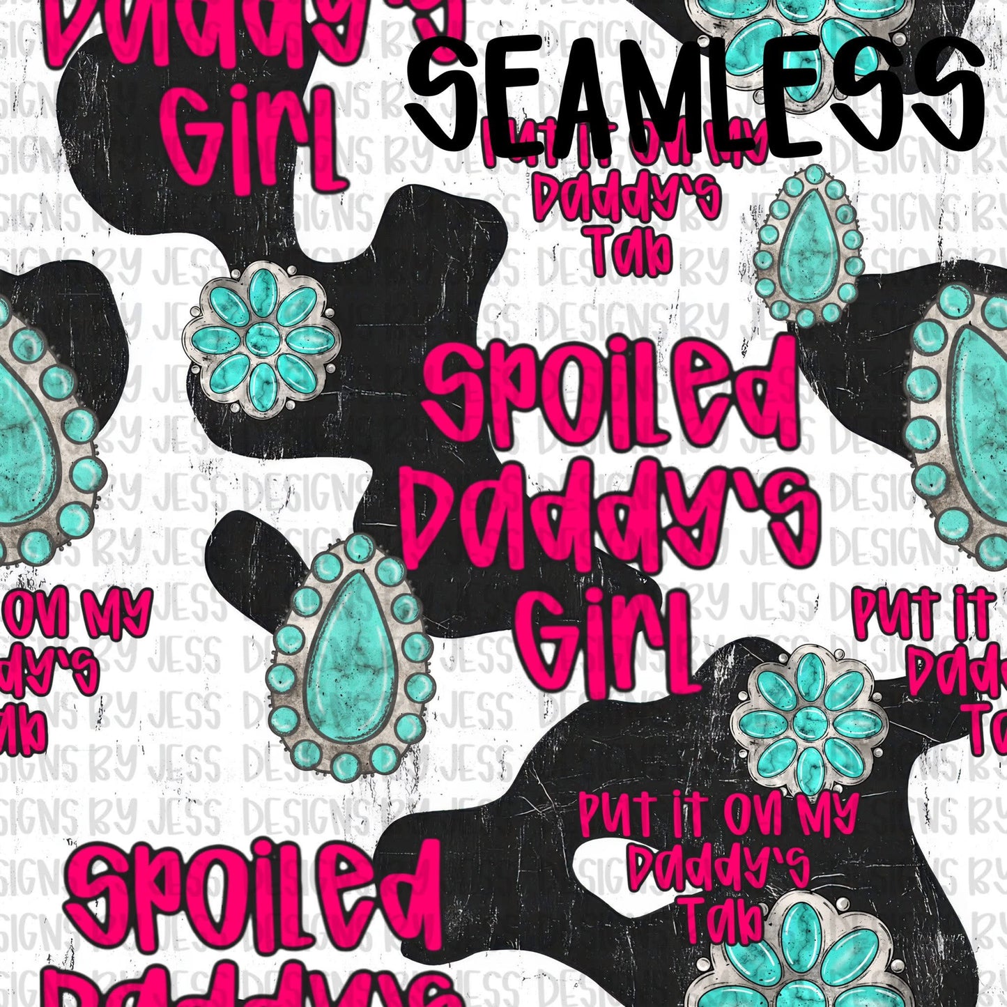 Spoiled daddy’s girl seamless