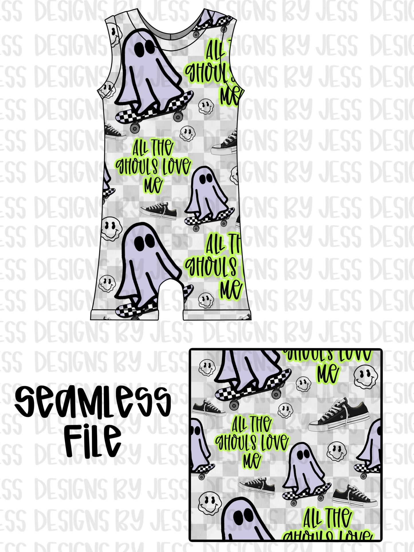 All the ghouls love me seamless